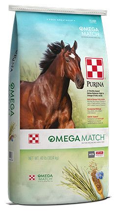 OMEGA MATCH HORSE RATION BALANCER 40 - LB