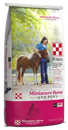Purina Miniature  & Pony  Horse Feed 50 - lb