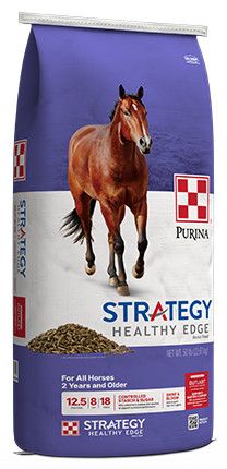PURINA STRATEGY HEALTHY EDGE HORSE FEED 50 - LB