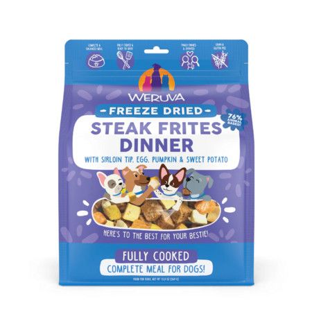 Weruva Dog Food FD Steak Frites 13 oz