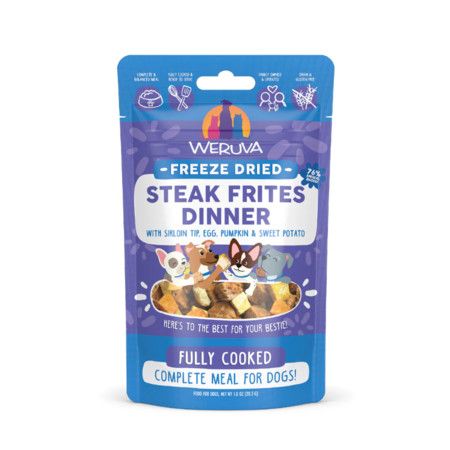 Weruva Dog Food FD Steak Frites 1 oz