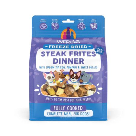 Weruva Dog Food FD Steak Frites 5.5 oz