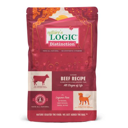 Natures Logic Dog Dry Distinction Beef 12 lb