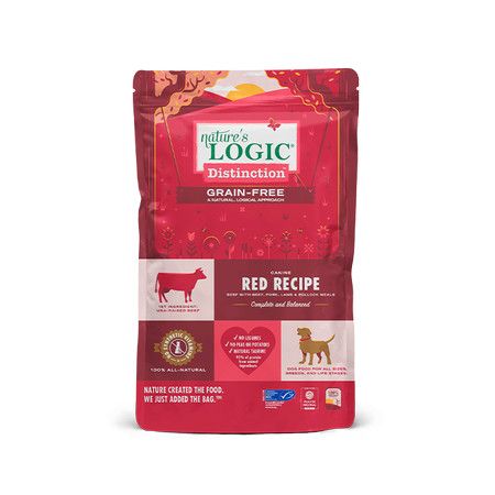 Natures Logic Dog Dry GF Distinction Red 24 lb