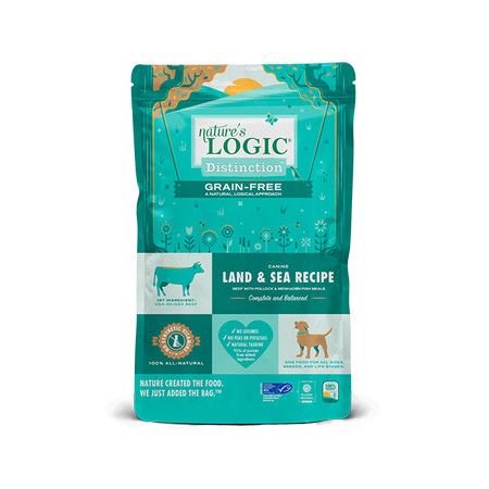 Natures Logic Dog Dry GF Distinction Land & Sea 24 lb