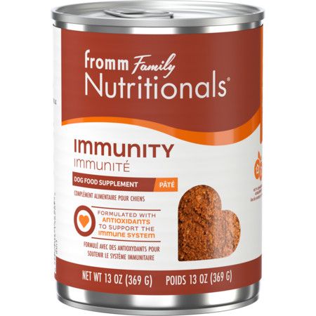 Fromm Dog Supplement Nutritionals Pate' Immunity 13 oz