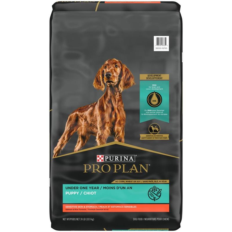Pro Plan Sensitive Skin & Stomach Salmon & Rice Puppy 16 lb