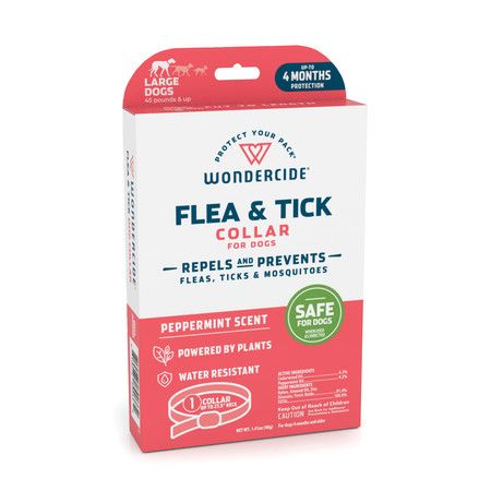 Wondercide Flea & Tick Collar For Large Dogs Peppermint