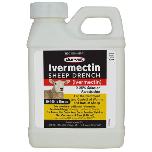 DURVET IVERMECTIN SHEEP DRENCH Size: 240 ML