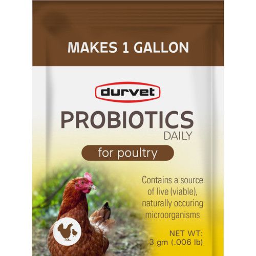 Durvet Probiotic Daily Poultry - 3 gm