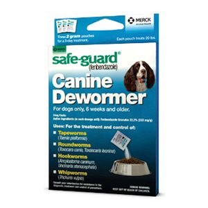 Safeguard For Dog 20 - Lb 3pk