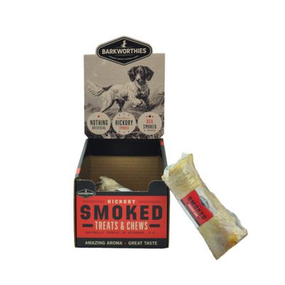 Barkworthies Dog Treat Smoked Marrow Bone 5-6" 6/Case