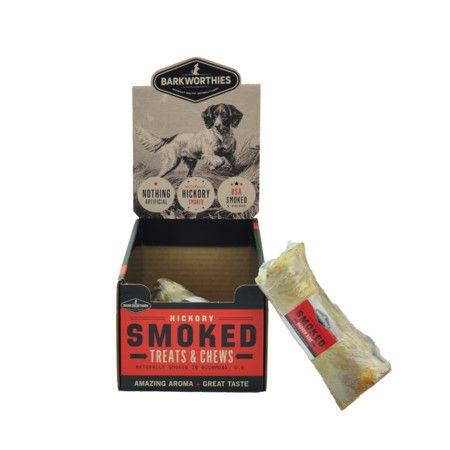 Barkworthies Dog Treat Smoked Marrow Bone 5-6" 6/Case single