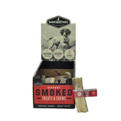 Barkworthies Dog Treat Smoked Rib 6" 25/Case single