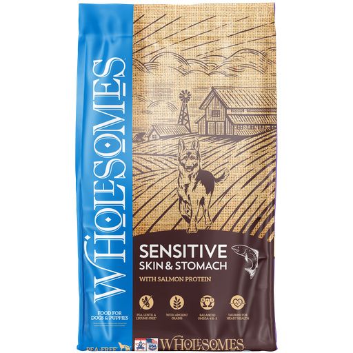 Wholesomes Dog Dry Sensitive Salmon 30 lb
