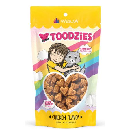 Weruva Cat Treat Toodzies Crunchy Chicken 2 oz