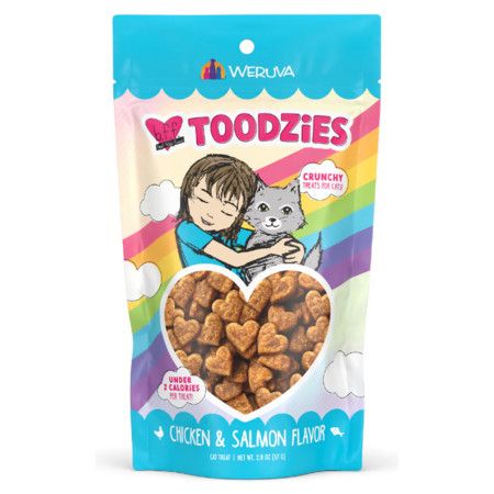 Weruva Cat Treat Toodzies Crunchy Chicken & Salmon 2 oz