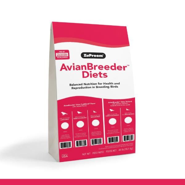 Zupreem Fb Lg Macaws/Cockatoos Breeder 40 - Lb