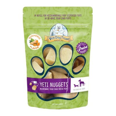Yeti Dog Treat GF Nuggets Tumeric 3.5 oz