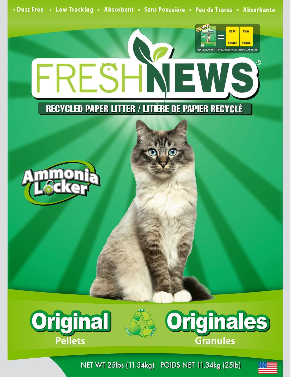 Cat Litter Fresh News 25 - Lb