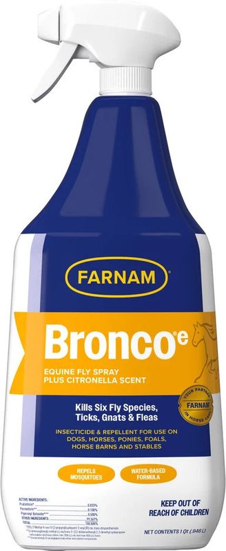 BRONCO E+ CITRONELLA FLY SPRAY 1 qt