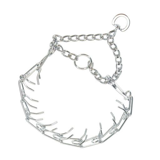 Coastal Titan® Dog Prong Training Collar, Chrome, 2.0 mm x 14"