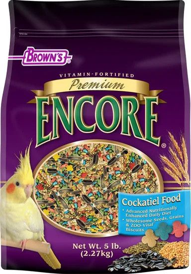 Fm Brown Encore Cockatiel 5 - Lb