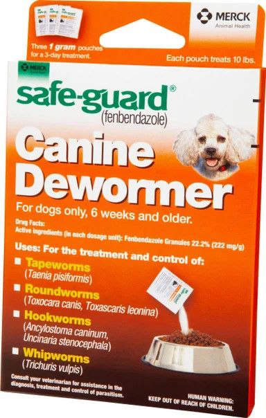 Safeguard For Dog 10 - Lb 3pk