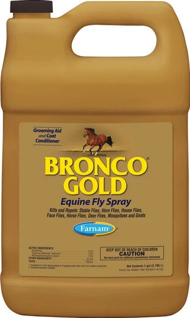 BRONCO GOLD FLY SPRAY GALLON gal