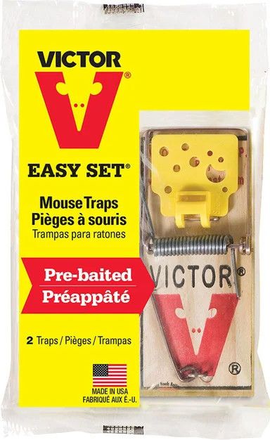 Easy Set Mouse Trap 2pk