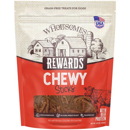 Wholesomes Tanks Jerky Stik 25oz