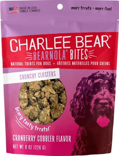 Charlee Bear Bearnola Bites Cranberry Cobbler 8 Oz