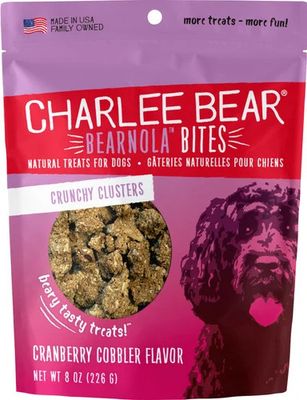 Charlee Bear Bearnola Bites Cranberry Cobbler 8 Oz