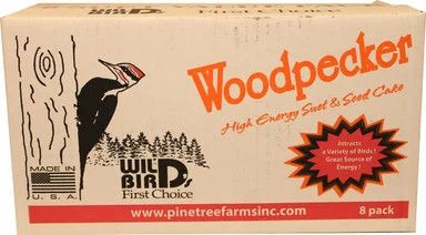 PINE TREE FARMS WOODPECKER HI ENERGY SUET VALUE PACK