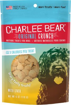 Charlee Bear Original Crunch With Liver 6 Oz