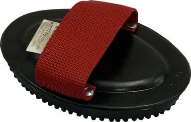 Rubber Curry Comb Web Handled