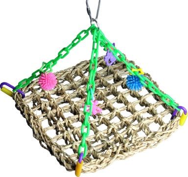 Happy Beaks Hanging Vine Mat Bird Toy