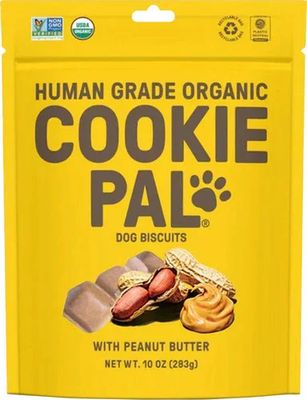 Cookie Pal Dog Treat Organic Peanut Butter 10oz