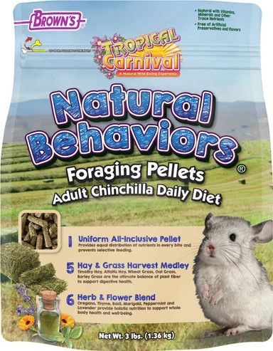 Tropical Carnival Chinchilla Food 3 - LB