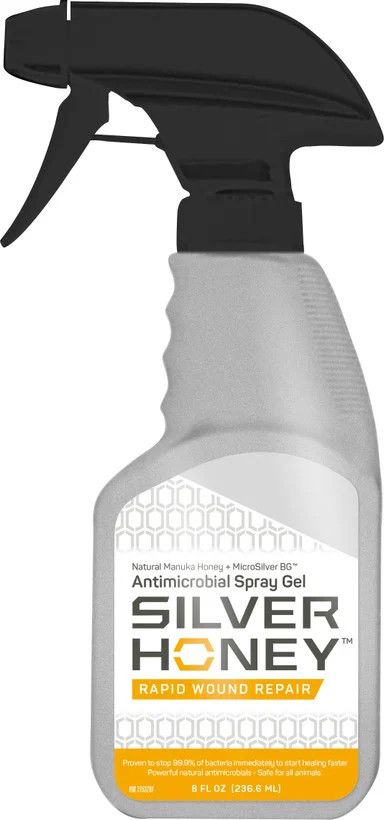 SILVER HONEY WOUND REPAIR SPRAY GEL 8oz