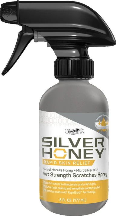 SILVER HONEY RAPID SKIN RELIEF SCRATCHES SPRAY 6oz