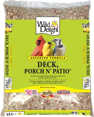 WILD DELIGHT ADVANCED DECK, PORCH N' PATIO 20 lb