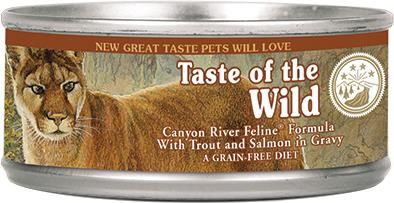 Taste of the Wild Feline Recipe Canyon River with Trout & Smoked Salmon - 3 oz - 24 per Case