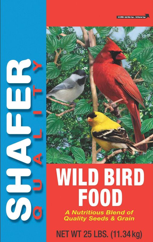 SHAFER SEED Wild Bird Seed 25 lb