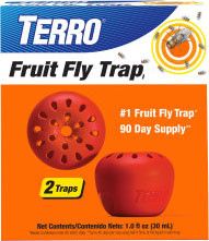 2500 TERRO FRUIT FLY TRAP 2PK 6