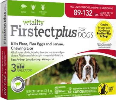 Firstect Plus Flea For Dogs 89-102lbs