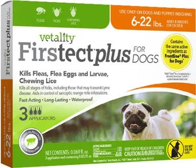 Firstect Plus Flea For Dogs 6-22lbs