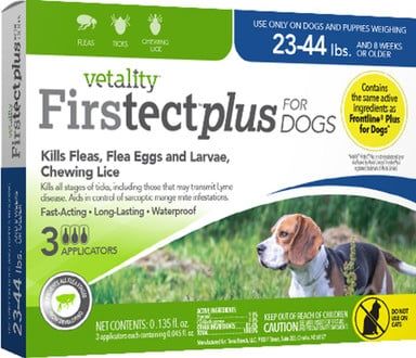 Firstect Plus Flea For Dogs 23-44lbs