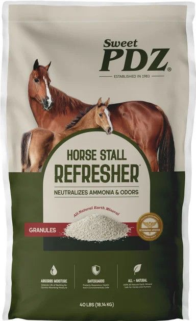 Sweet PDZ Horse Stall Refresher Granular 40 lb