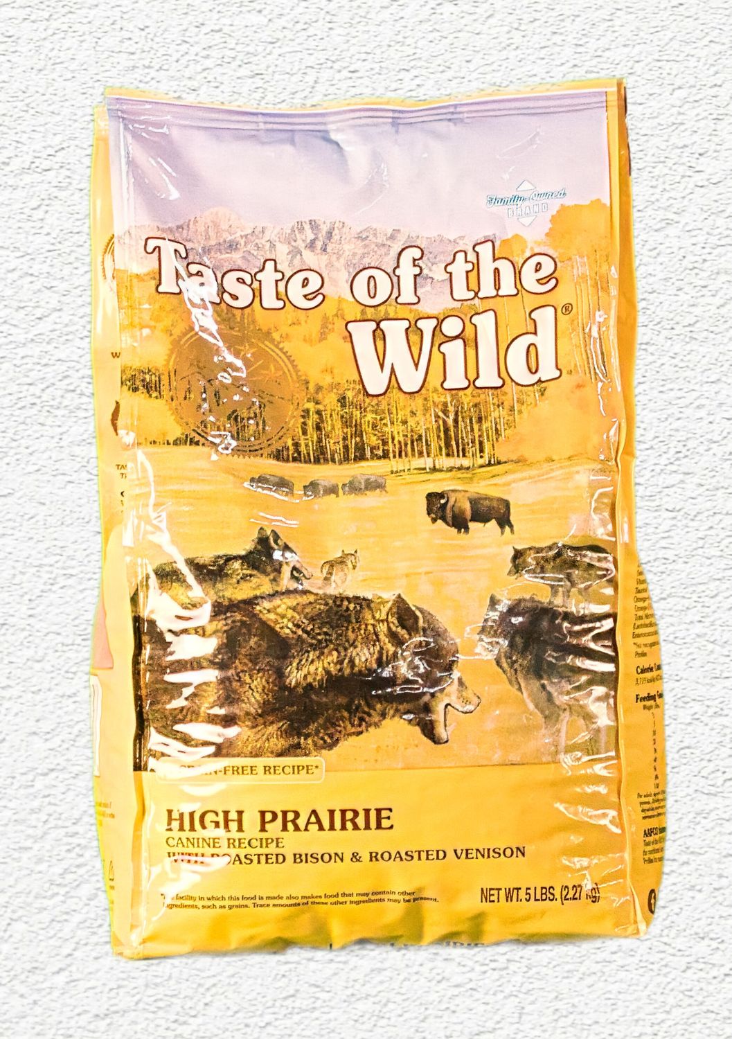 Taste of the Wild Grain Free High Prairie with Roasted Bison & Roasted Venison, Size: 5 lb